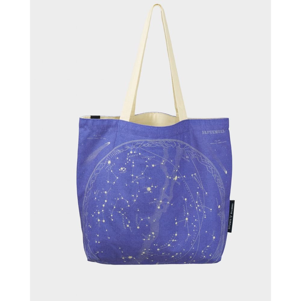 BOLSA TELA DE LA COMPRA MAPA ESTELAR REVERSIBLE | COGNITIVE CIENCIA | 1 UNIDAD | 6919592932016 Imagen principal del producto
