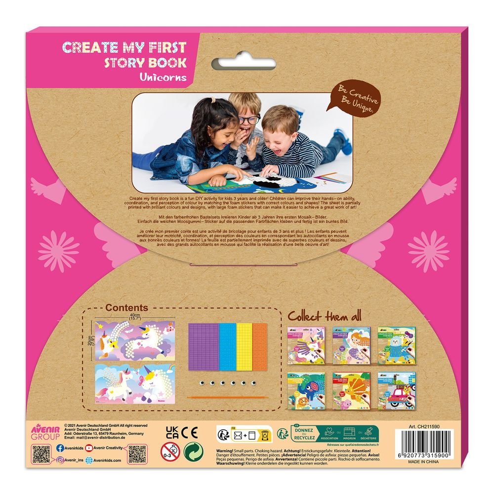 Crea tu primer cuento Unicornios - Avenir