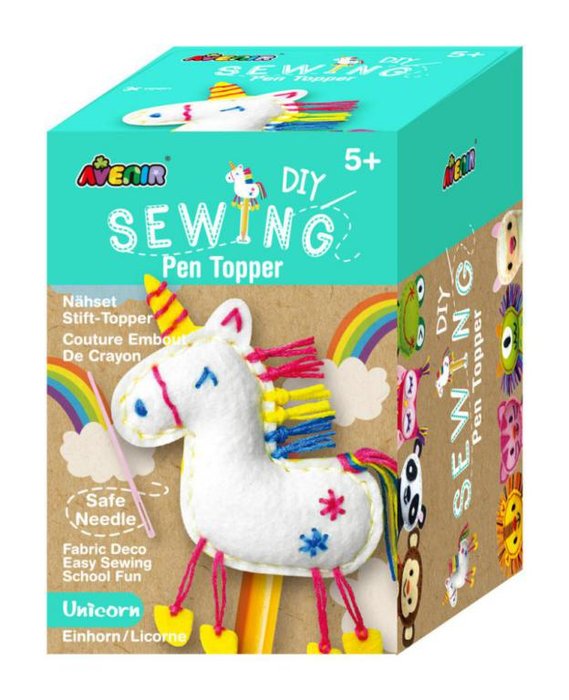 Set Costura Accesorio Boligrafo Unicornio Avenir