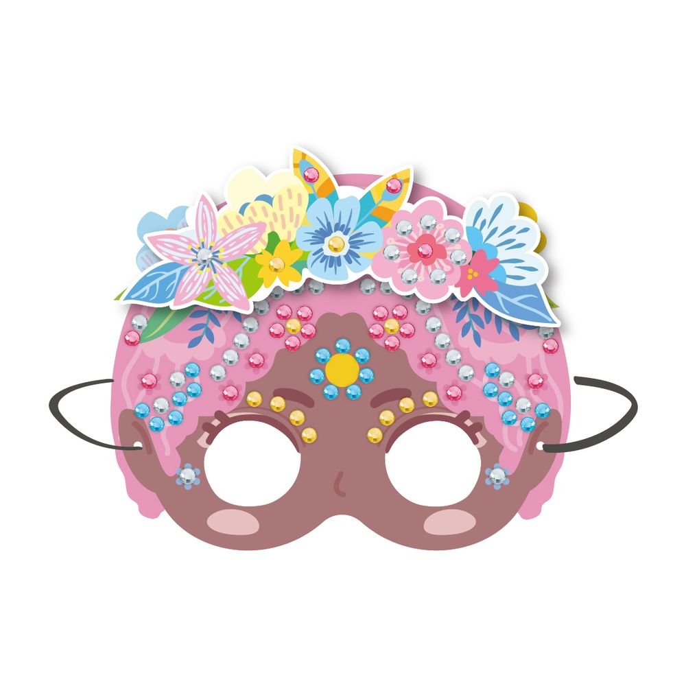 Set arte con diamantes máscaras de princesa Avenir