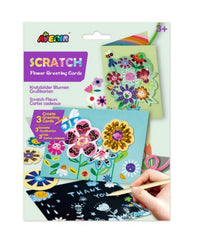 TARJETAS DE FELICITACION FLORES SCRATCH AVENIR | AVENIR | 1 UNIDAD | 6920773318550