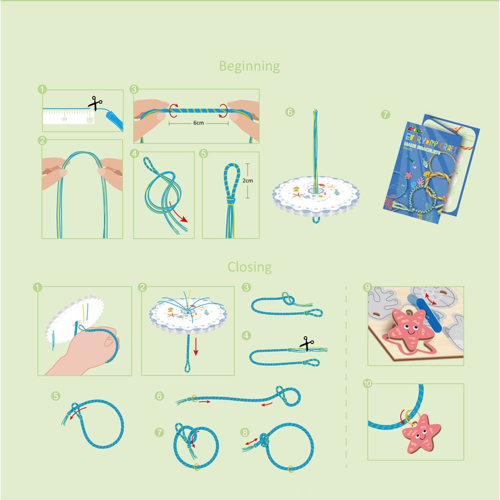 Set Pulseras Vida Marina Avenir OTC