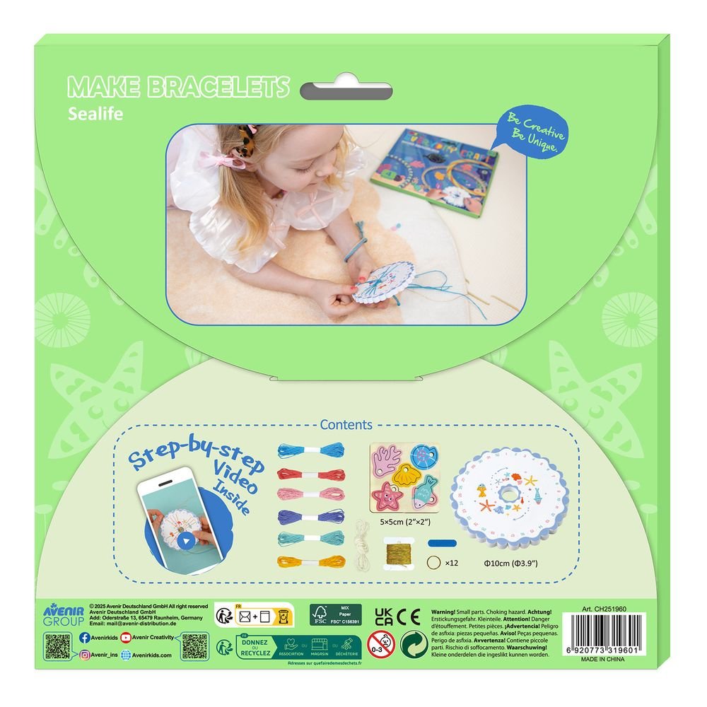 Set Pulseras Vida Marina Avenir OTC