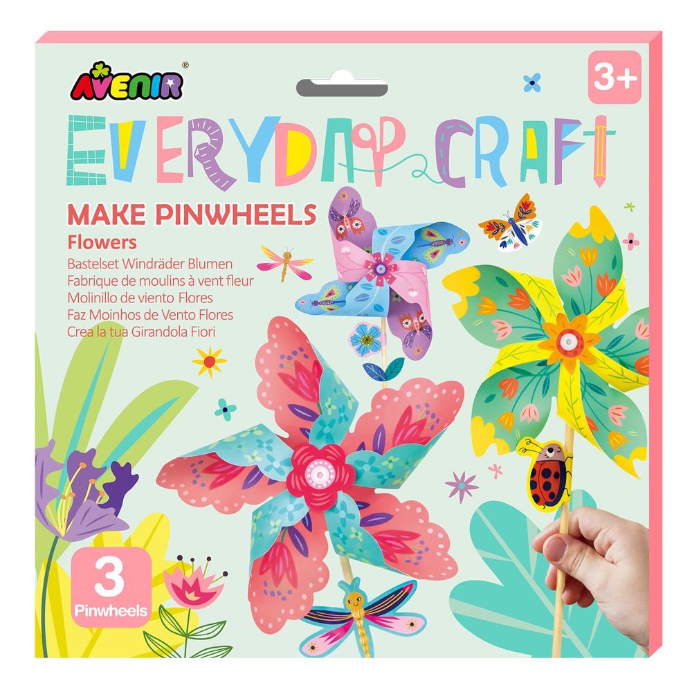 Set Molinillos de Viento Flores - Avenir OTC