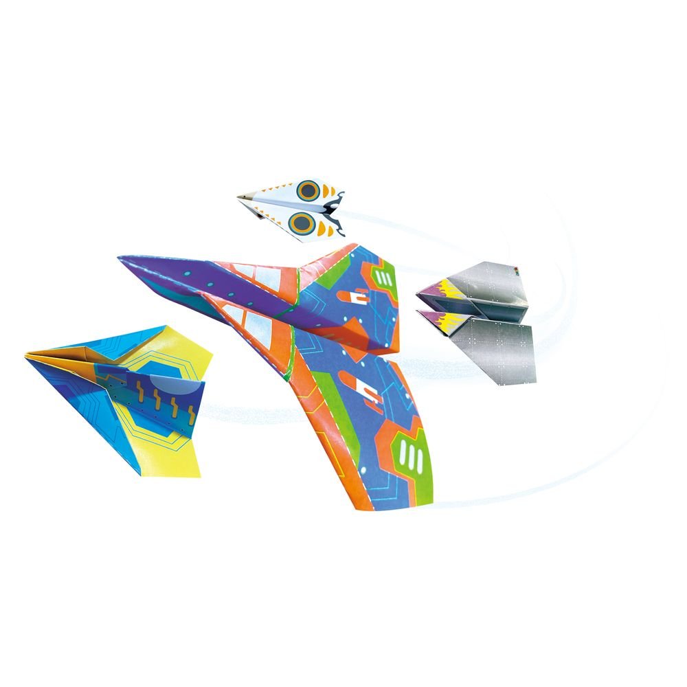 Set Aviones de Origami Avenir - 20 láminas
