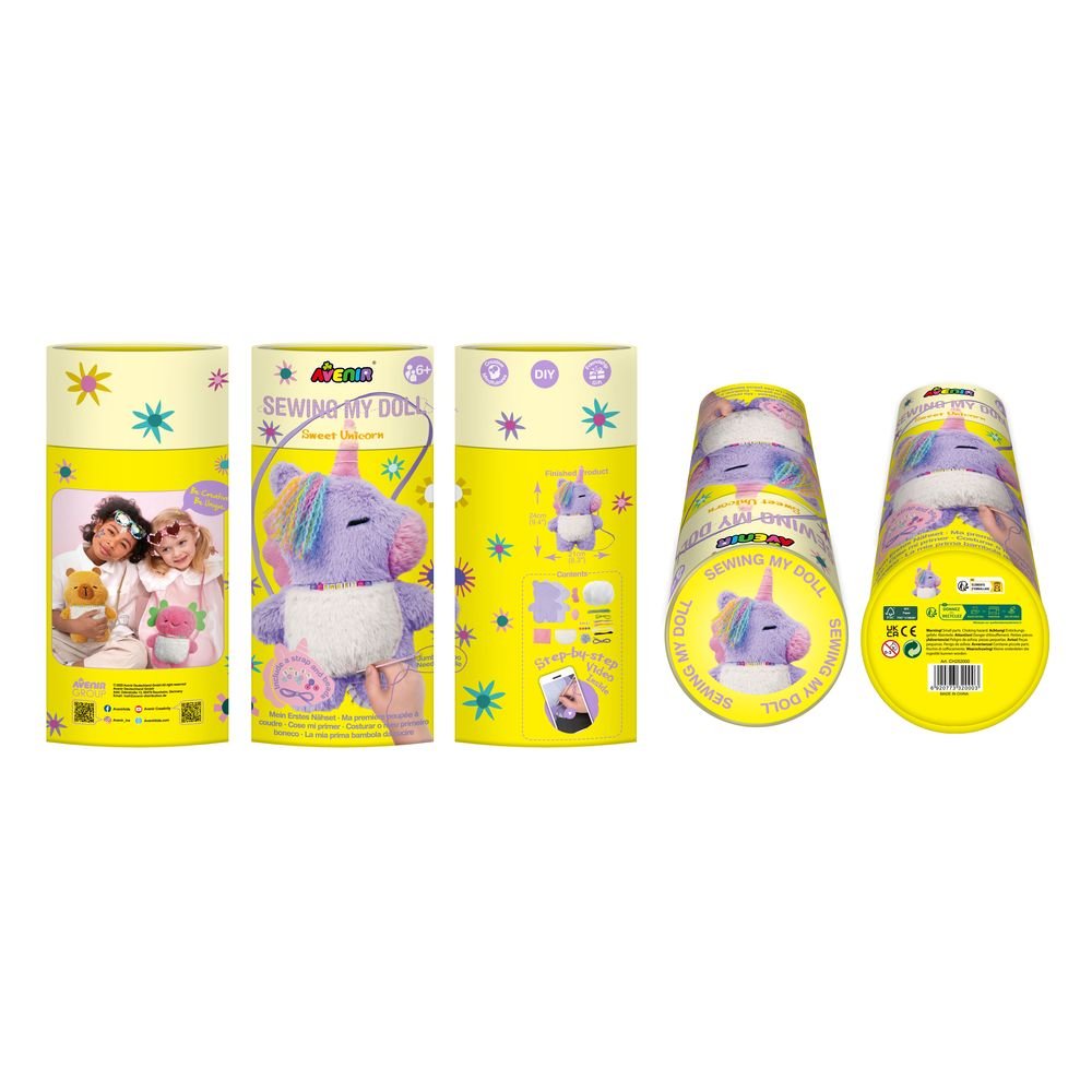 Set Cosiendo My Peluche Unicornio Dulce - AVENIR