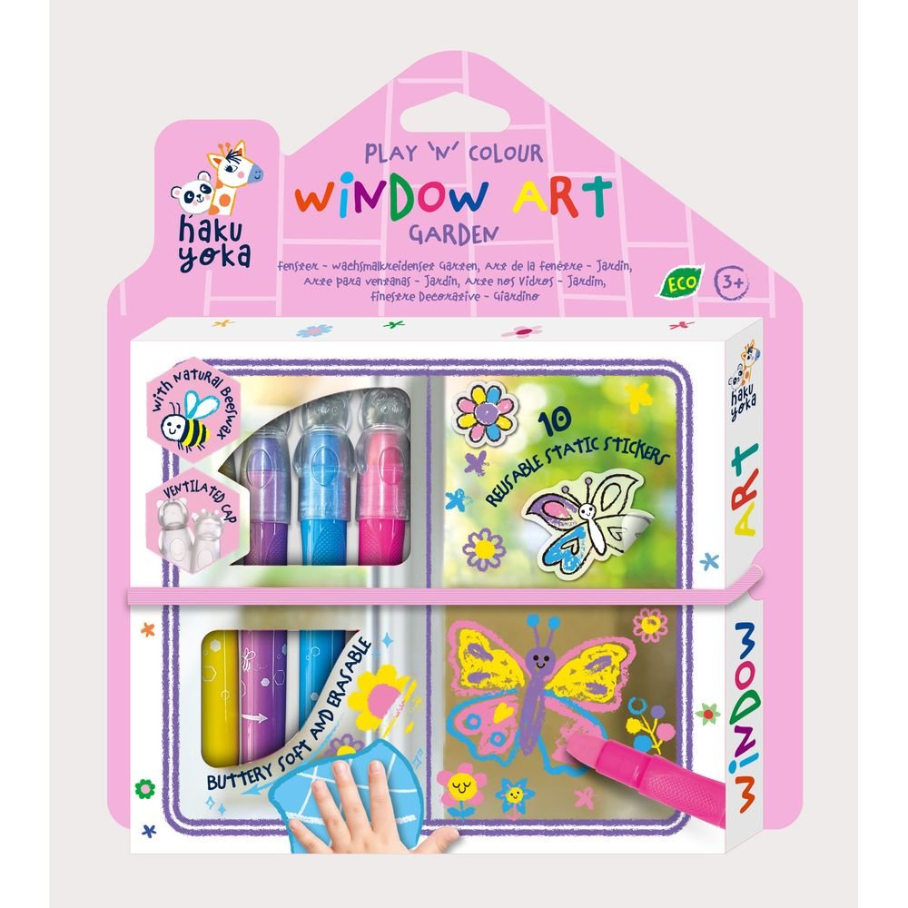 Set Play'n'Colour Arte para Ventanas Jardín de Avenir