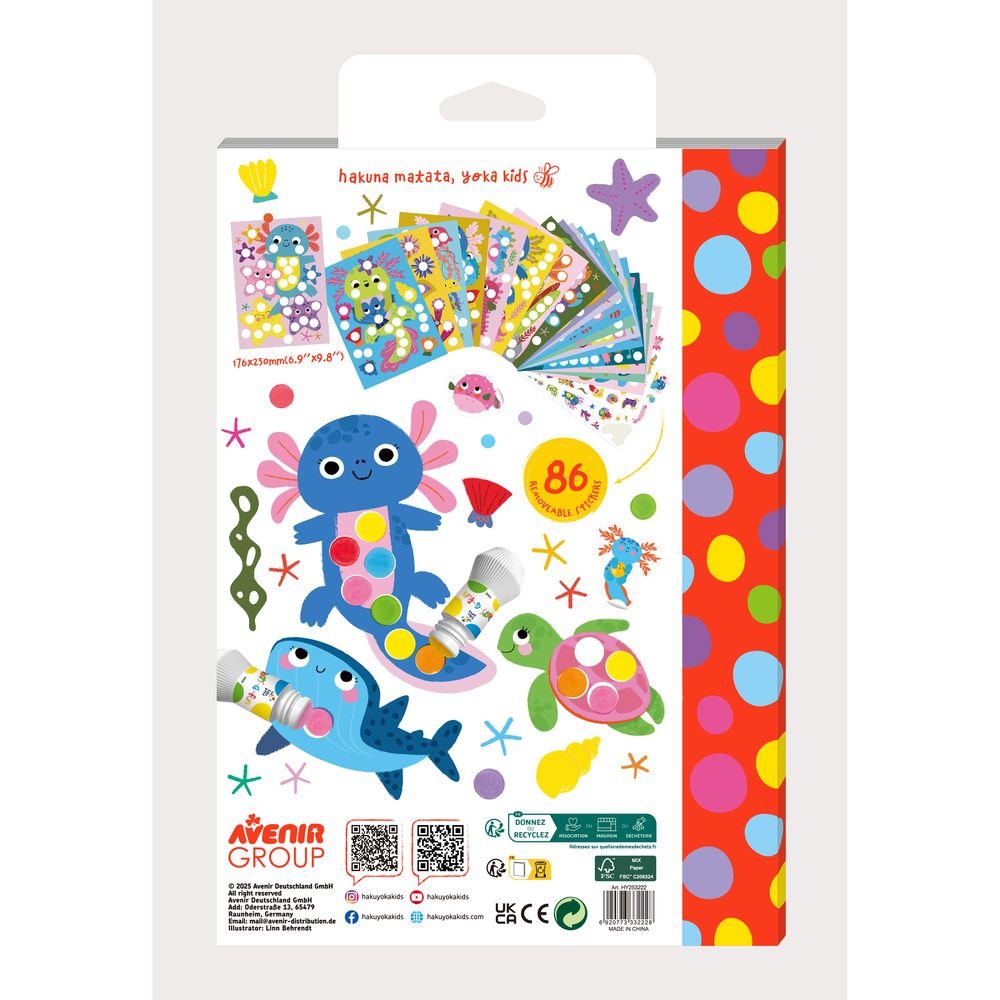 Libro para colorear Ajolote - Avenir