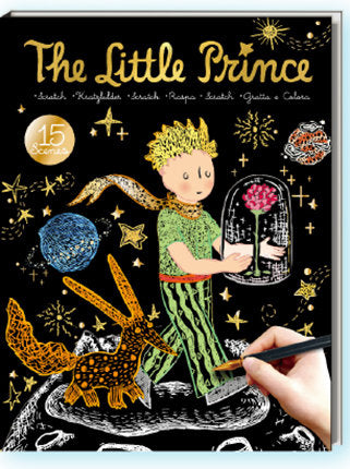 LIBRO SCRATCH EL PRINCIPITO MICROPERFORADO | AVENIR | 1 UNIDAD | 6920773341008