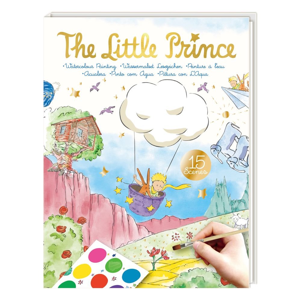 Cuaderno para pintar con acuarelas El Principito Avenir