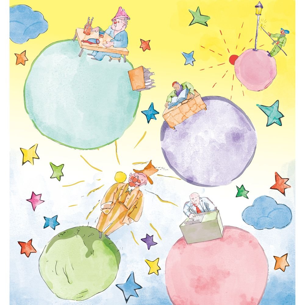Cuaderno para pintar con acuarelas El Principito Avenir