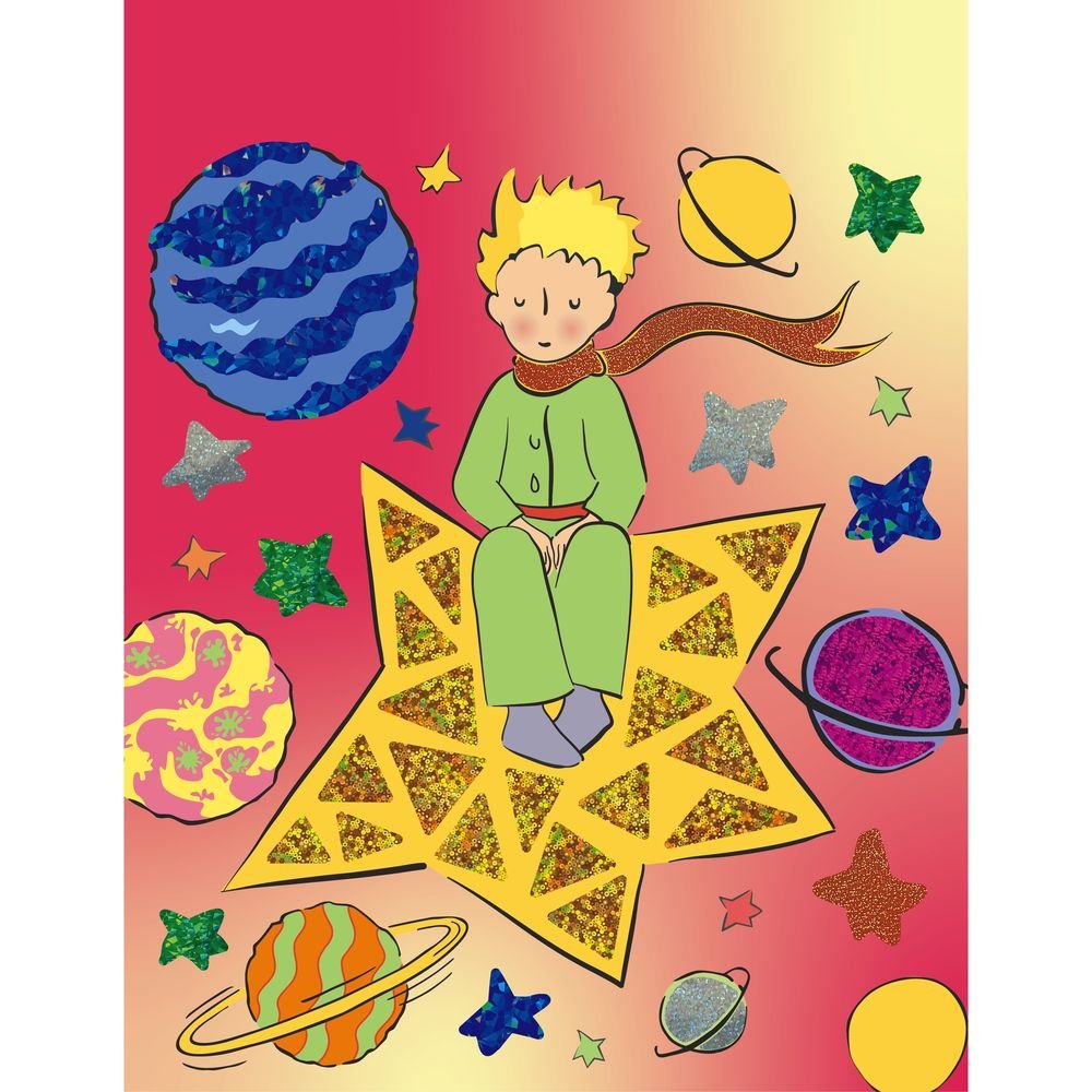 Libro Manualidades Papel Foil El Principito - Avenir