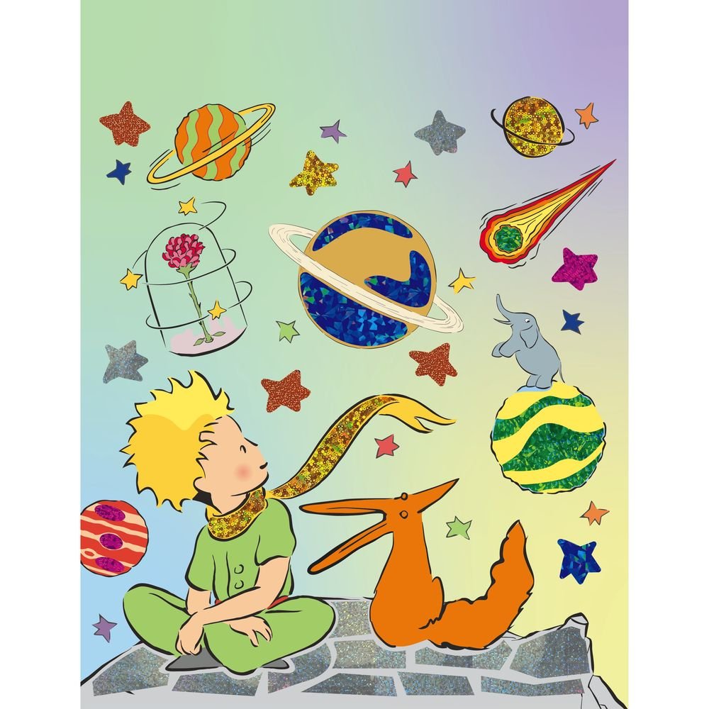 Libro Manualidades Papel Foil El Principito - Avenir