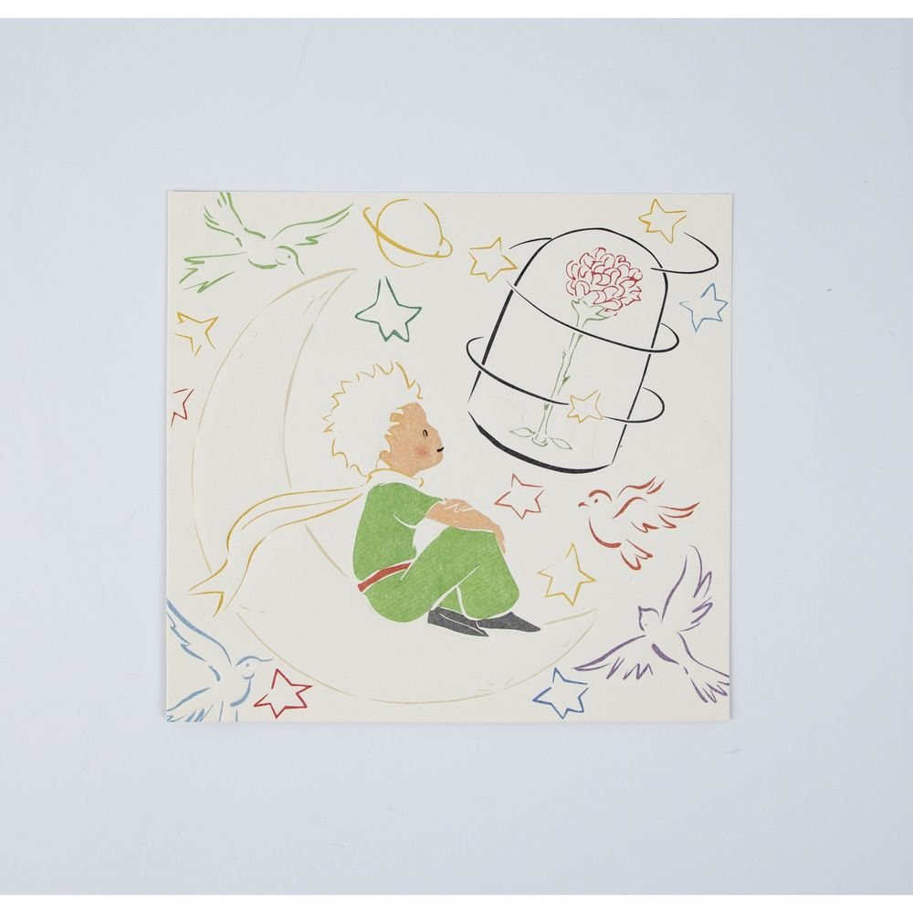 Cuaderno pop-up para colorear El Principito - Avenir