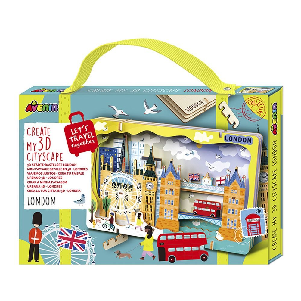 PUZZLE 3D CUADRO LONDRES | AVENIR | 1 UNIDAD | 6920773350758 Imagen principal del producto