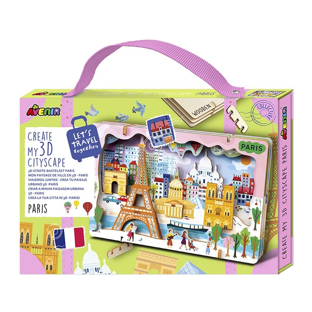 PUZZLE 3D CUADRO PARIS | AVENIR | 1 UNIDAD | 6920773350796 Imagen principal del producto
