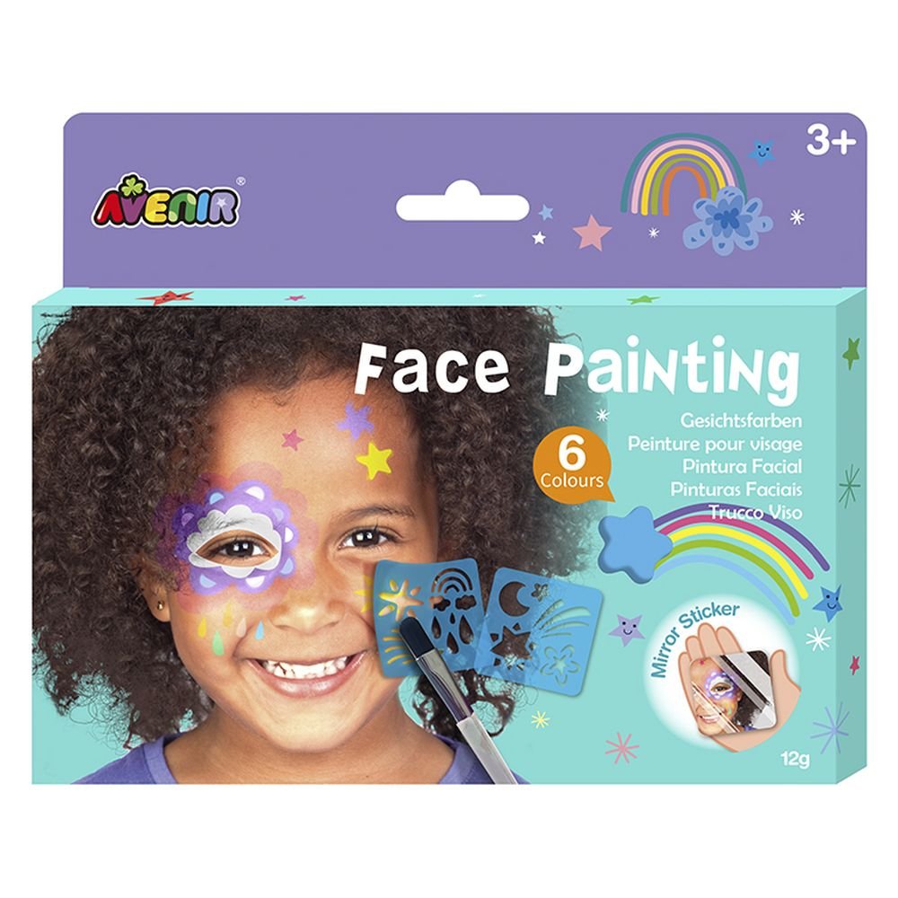 Set maquillaje facial 6 pinturas chica Avenir Imagen principal del producto