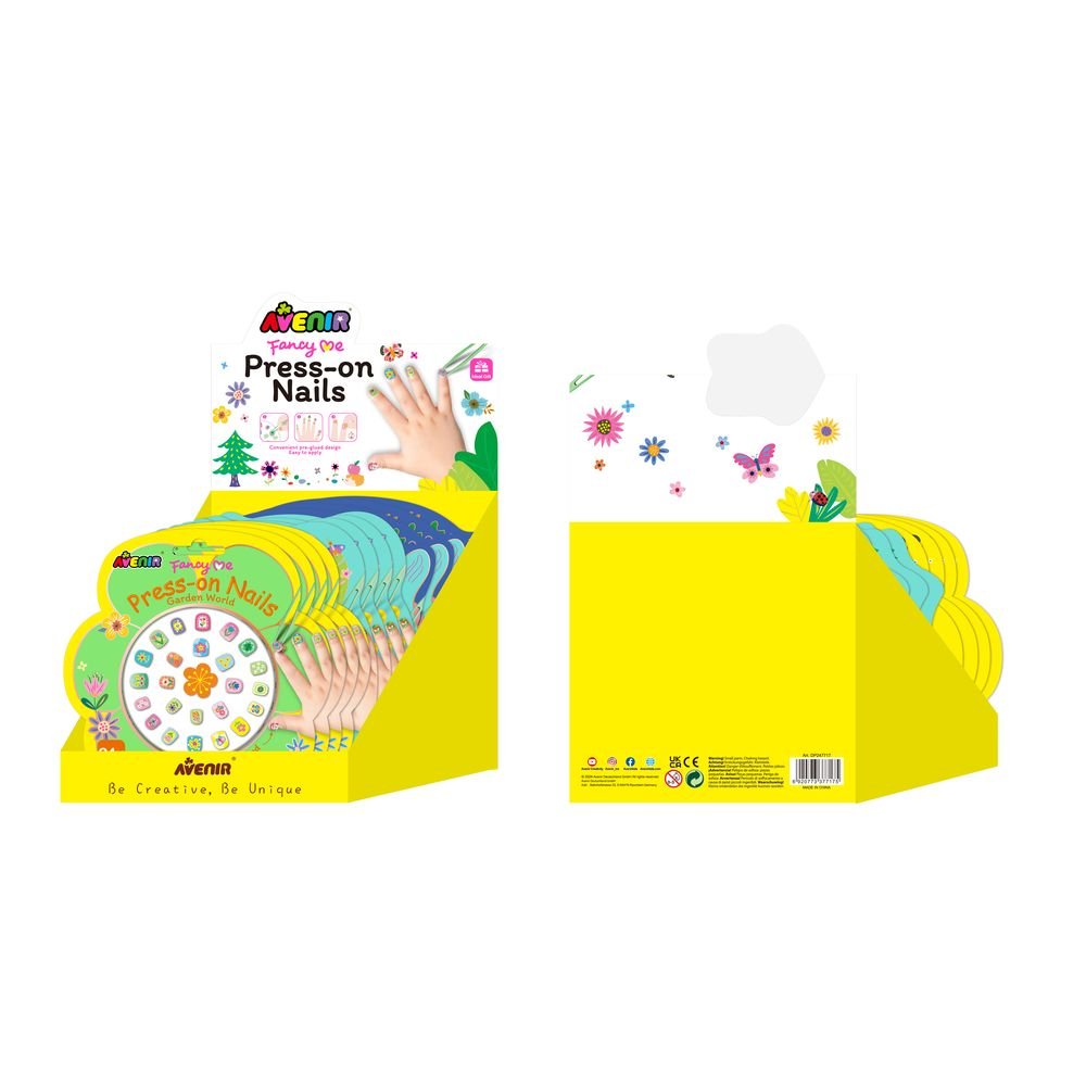 Expositor 12 Fancy Me Uñas Divertidas Surtido
