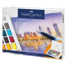 ACUARELAS FABER CASTELL CREATIVE STUDIO 36 COLORES | 1 UNIDADES | (FABER CASTELL) Imagen principal del producto