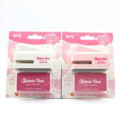 BLISTER GRAPADORA + GRAPAS 24/6 SAKURA SURT | 24 UNIDADES | (M&G)