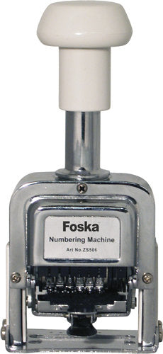 Numerador Foska 5 mm 6 bandas COLOP España Imagen principal del producto