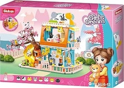 Juego Educativo Casa de Gatitos SLUBAN para Niños