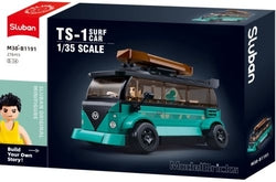 Furgoneta Surfista 1/35 Sluban Model Bricks Juego Educativo