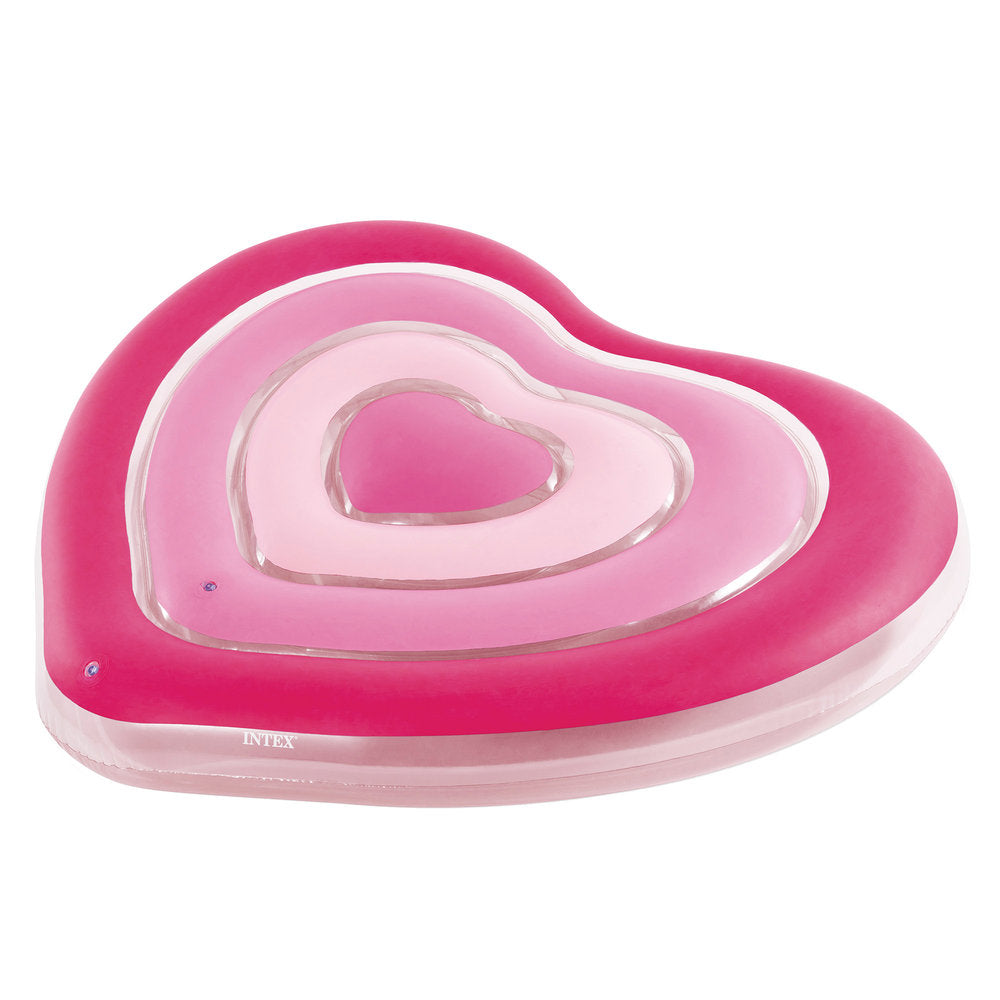 Colchoneta Hinchable Corazón 135x155 cm Intex Color Baby