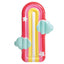Colchoneta Hinchable Arcoiris 183x132 cm Intex Color Baby