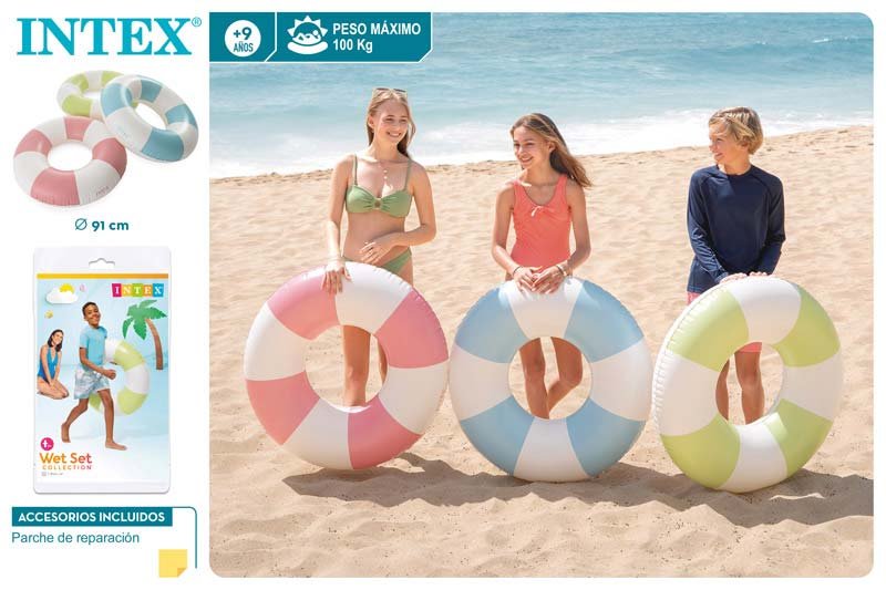 Rueda hinchable 91 cm Intex Surtido marca Intex Color Baby