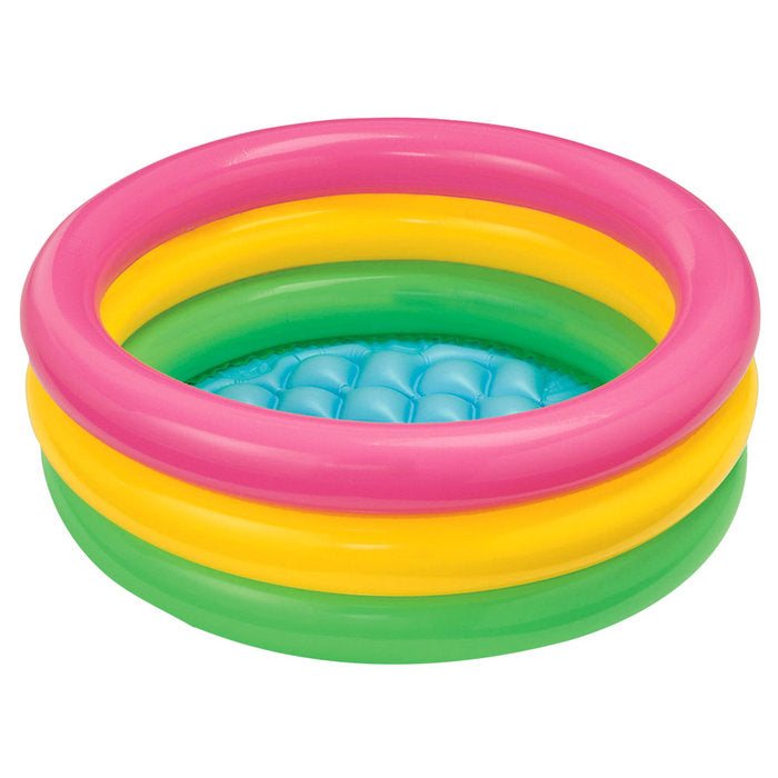 Piscina 3 Aros Bebé Sunset 86x25cm - Intex Color Baby