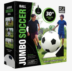 BALON GIGANTE DE FUTBOL 125 CM | DOUPLAY | 1 UNIDAD | 6943478046375