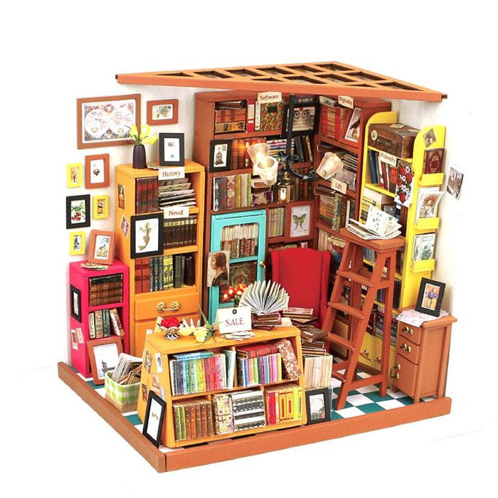 Maqueta Librería de Sam ROLIFE Madnesstoys Maquetas Imagen principal del producto