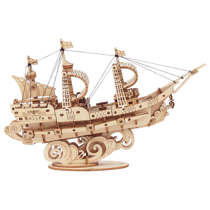 Maqueta barco navegando ROLIFE Madnesstoys Maquetas Imagen principal del producto
