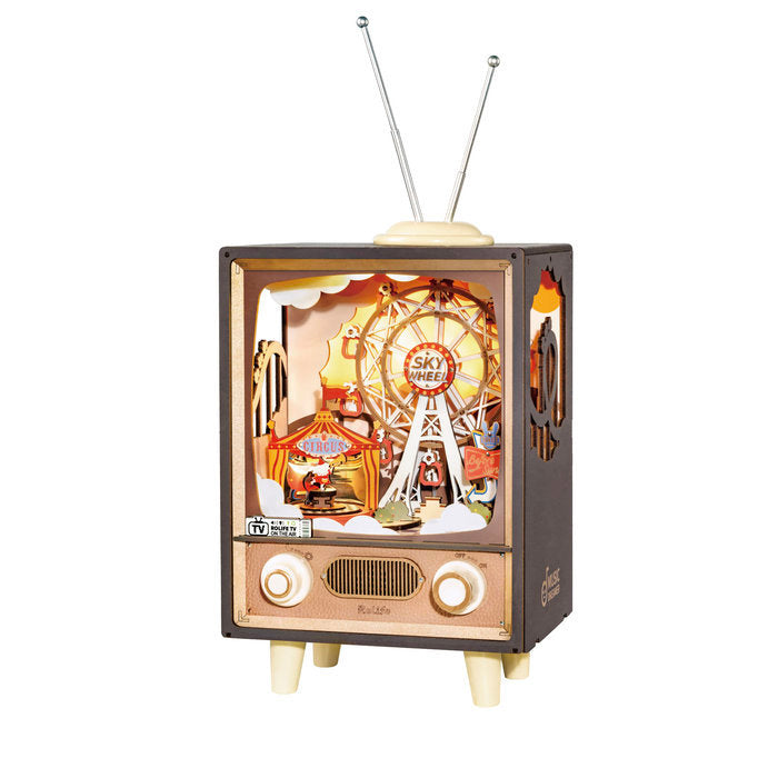 Maqueta TV Retro Sunset Carnival ROLIFE MADNESSTOYS 31 cm Imagen principal del producto