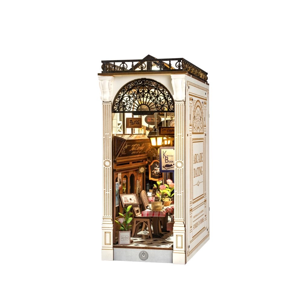MAQUETA SUJETALIBROS ARCADE DATING CALLEJON PARISINO | ROLIFE MADNESSTOYS MAQUETAS | 1 UNIDAD | 6946785119275 Imagen principal del producto