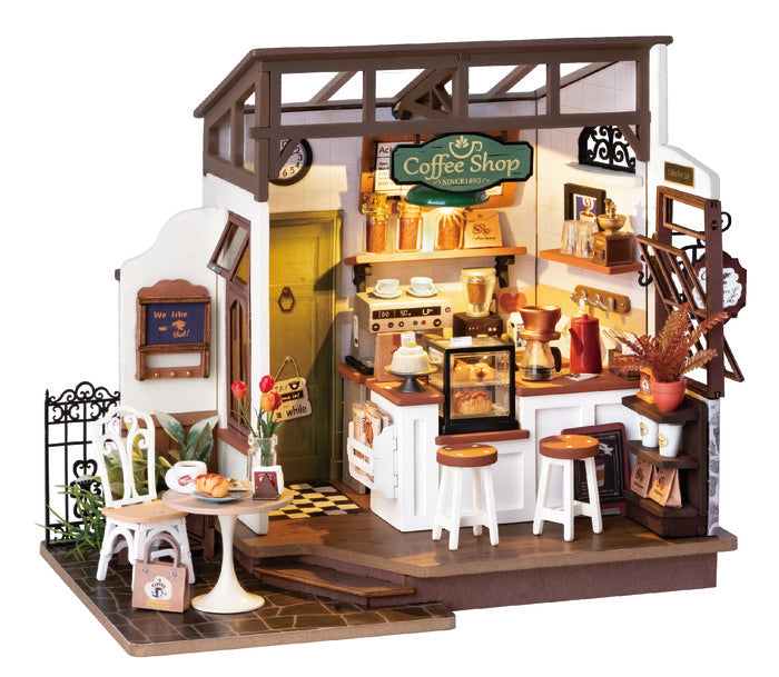 Maqueta Cafetería ROLIFE Madnesstoys Maquetas Imagen principal del producto