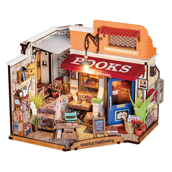 Maqueta Libreria ROLIFE Madnesstoys Maquetas para Manualidades Imagen principal del producto