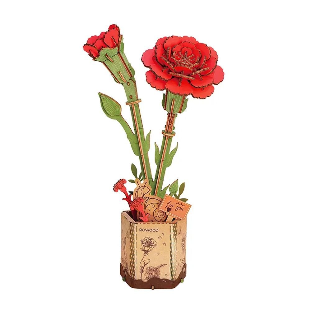 Maqueta Clavel Rojo ROLIFE Madnesstoys para Manualidades y Decoración Imagen principal del producto