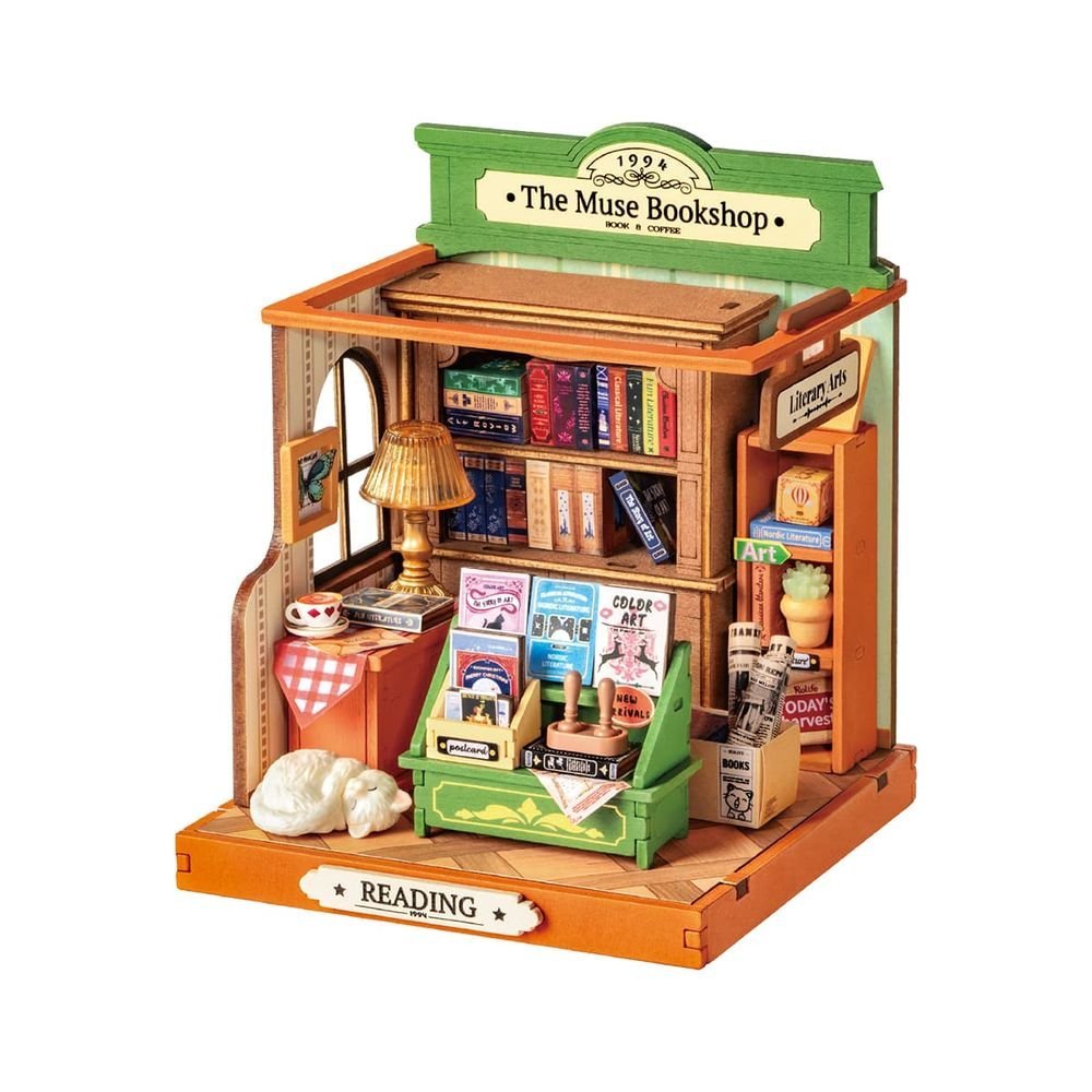 Maqueta Librería The Muse Bookshop ROLIFE MADNESSTOYS MAQUETAS Imagen principal del producto