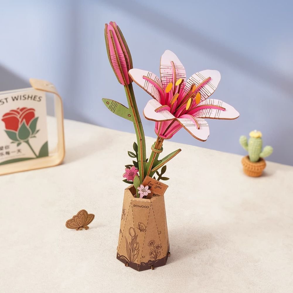 MAQUETA LIRIO ROSA | ROLIFE MADNESSTOYS MAQUETAS | 1 UNIDAD | 6946785121810 Imagen principal del producto