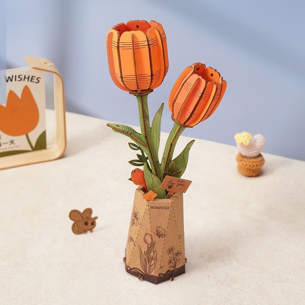 Maqueta Tulipan Naranja ROLIFE Madnesstoys Maquetas Imagen principal del producto