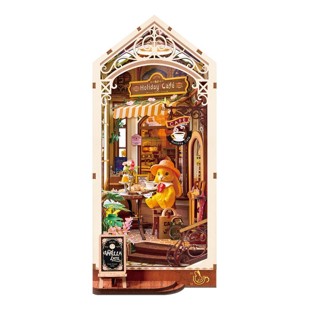 Maqueta Sujetalibros Holiday Cafe ROLIFE MADNESSTOYS MAQUETAS Imagen principal del producto