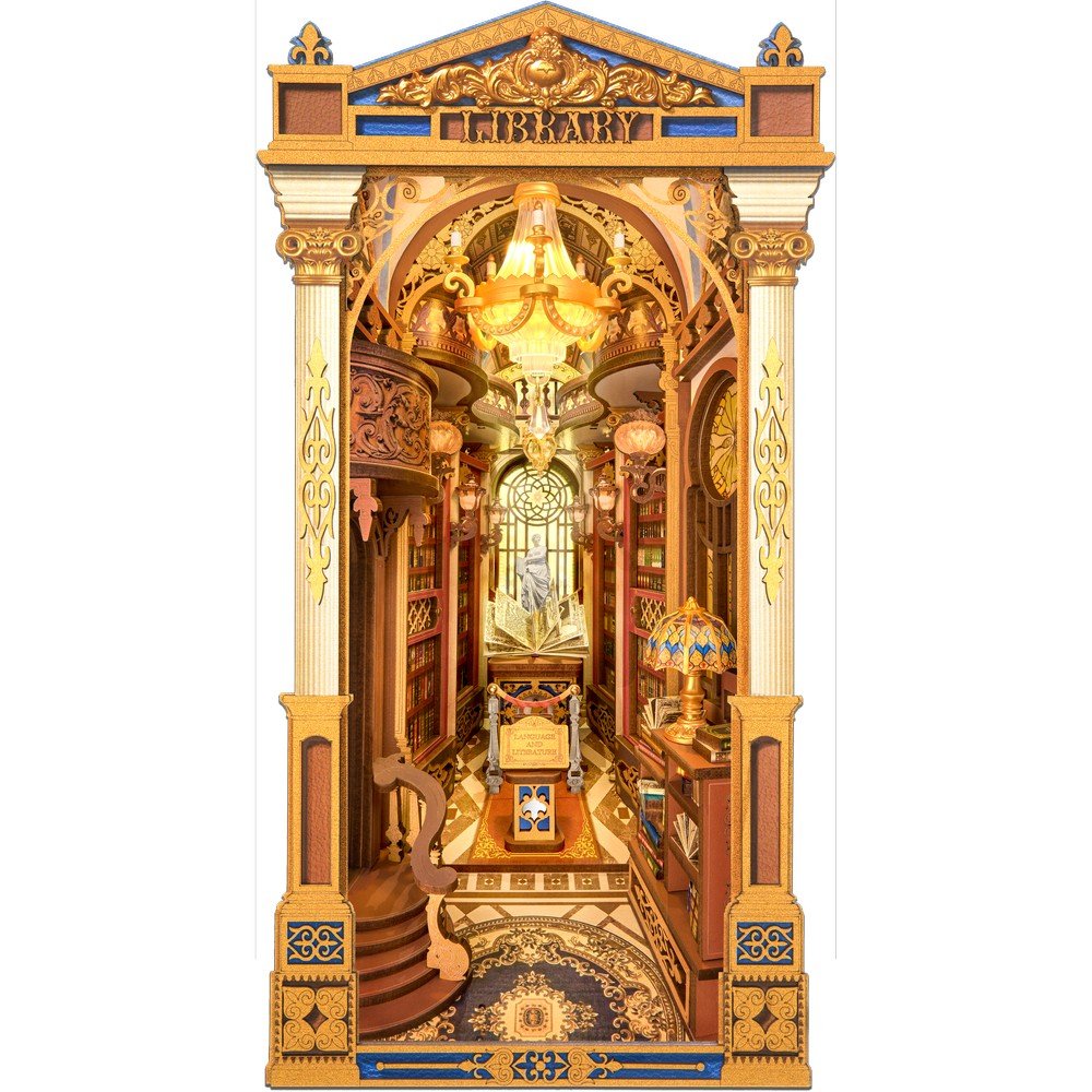 Maqueta Sujetalibros Libreria Wonderland ROLIFE Madnesstoys Imagen principal del producto