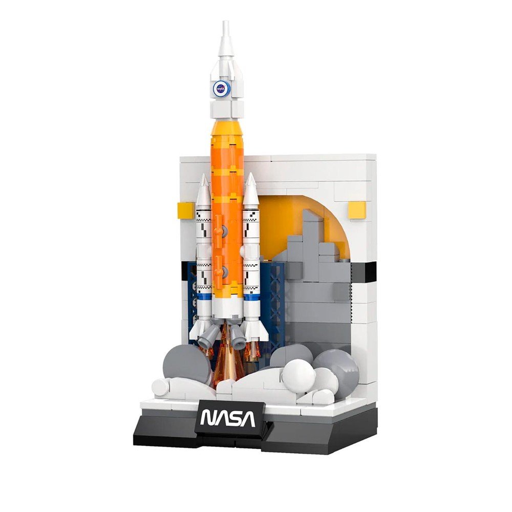 Juego construcción NASA cohete Artemis Deqube
