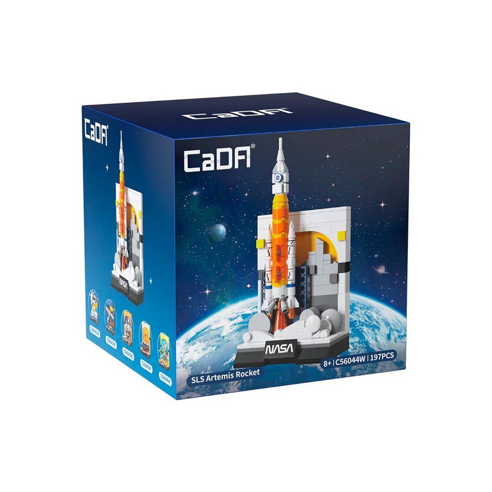 Juego construcción NASA cohete Artemis Deqube