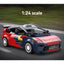 Juego construcción Citroën C4 WRC 2008 1:24 DEQUBE