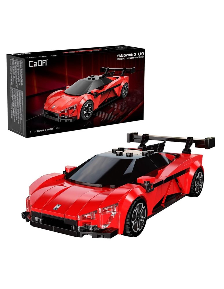 Juego Construcción Yangwang U9 1:24 Supercar 291 Pzs DEQUBE Imagen principal del producto
