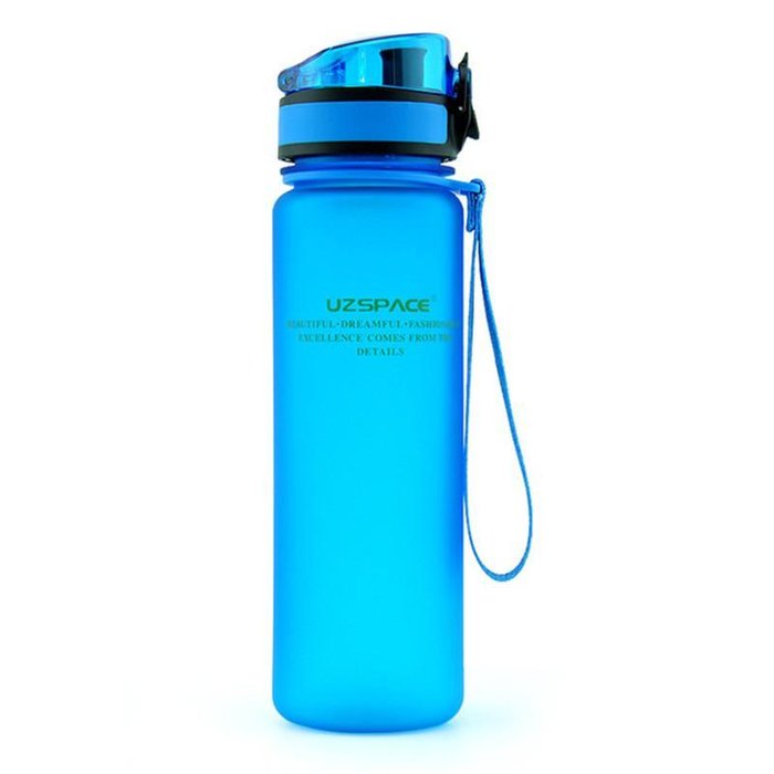 BOTELLA TRITAN AZUL 500 ML | UZSPACE | 1 UNIDAD | 6955482331316 Imagen principal del producto