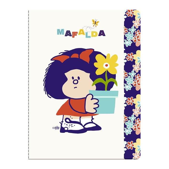 Libreta tapa blanda mediana Mafalda Maceta PREMIUM PAPER Imagen principal del producto